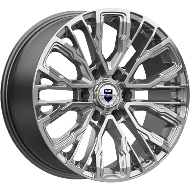 K&K 8,5x19/6x139,7 ET36 D100,1 Кортес (КС1102) Дарк платинум