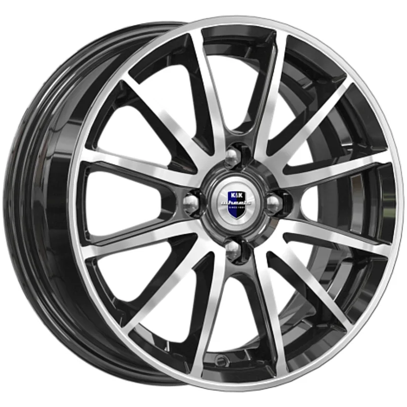 K&K 5,5x14/4x98 ET35 D58,5 Квант (КС960) Алмаз черный