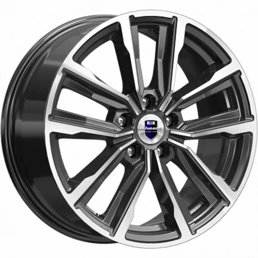 K&K 7,5x17/5x114,3 ET35 D67,1 Лацио (КС964) Алмаз черный