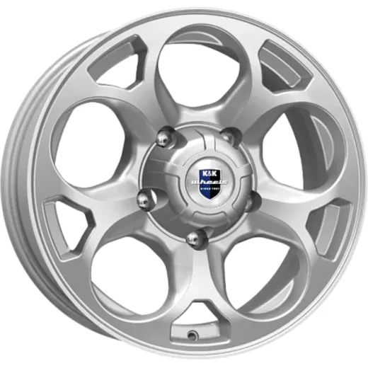 K&K 7x16/5x139,7 ET35 D108,5 Линкс (КС1057) Сильвер