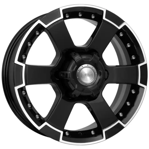 K&K 7x16/6x139,7 ET38 D108,1 M56 (КС593) Алмаз черный