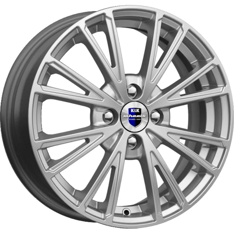 K&K 6x16/4x100 ET41 D60,1 Меандр-оригинал (КС879) Сильвер SK