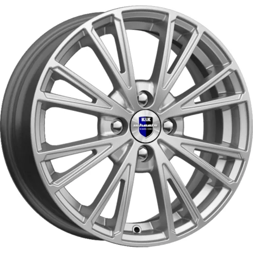 K&K 6x16/4x100 ET45 D67,1 Меандр (КС879) Сильвер SK
