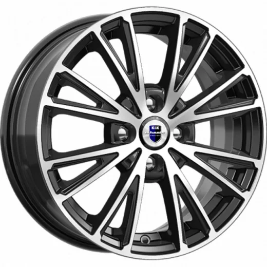K&K 6x15/4x100 ET45 D67,1 Меандр (КС888) Алмаз черный SK