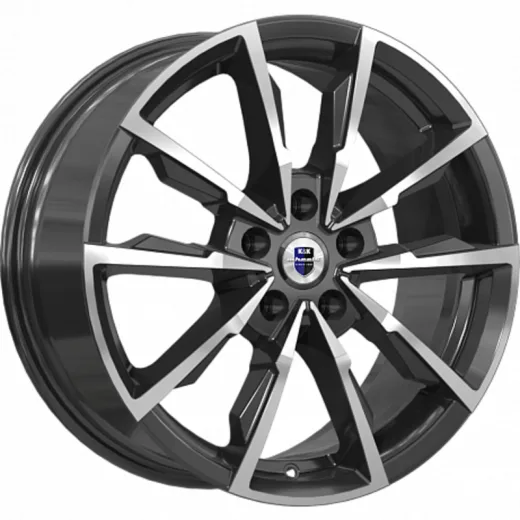 K&K 7,5x17/5x114,3 ET40 D67,1 Меренге (КС902) Алмаз черный