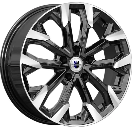K&K 6,5x17/5x114,3 ET50 D67,1 Морейн (КС1046) Алмаз черный