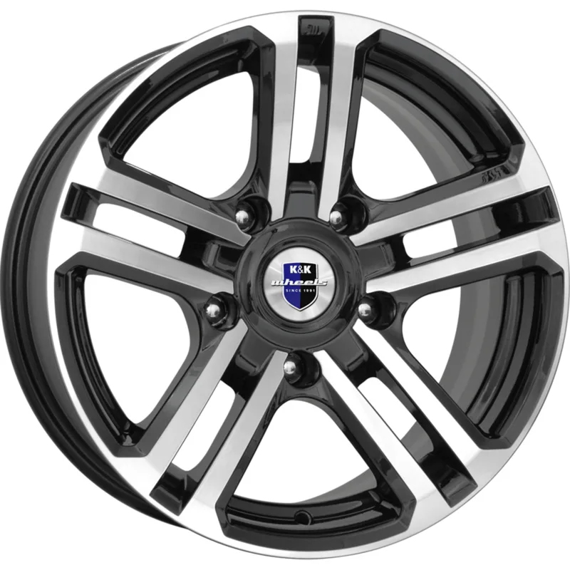 K&K 7x16/5x139,7 ET30 D98 Палладика (КС591М) Алмаз черный