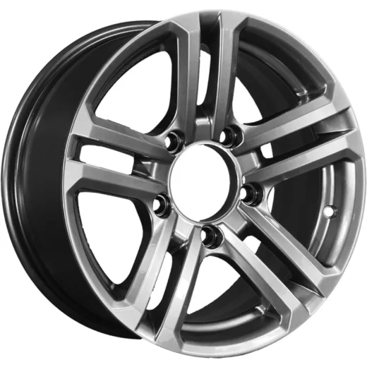 K&K 7x16/5x139,7 ET30 D98 Палладика (КС591М) Дарк платинум