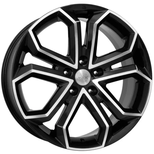 K&K 8,5x19/5x114,3 ET35 D60,1 Пандора (КС466) Алмаз черный