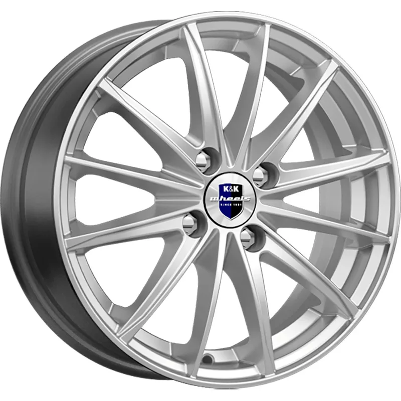 K&K 6x15/4x100 ET45 D67,1 Пойнт Бланк-оригинал (KC884) Сильвер SK