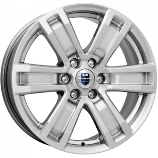 K&K 7x16/6x127 ET38 D77,9 R-7 Рольф (КС456) Сильвер