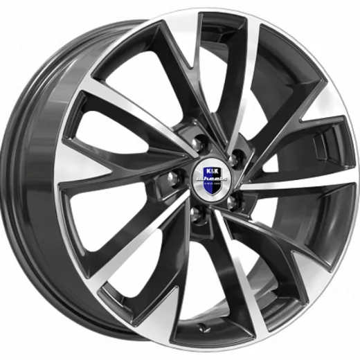 K&K 7x17/5x114,3 ET35 D60,1 Роквуд (КС900) Алмаз черный