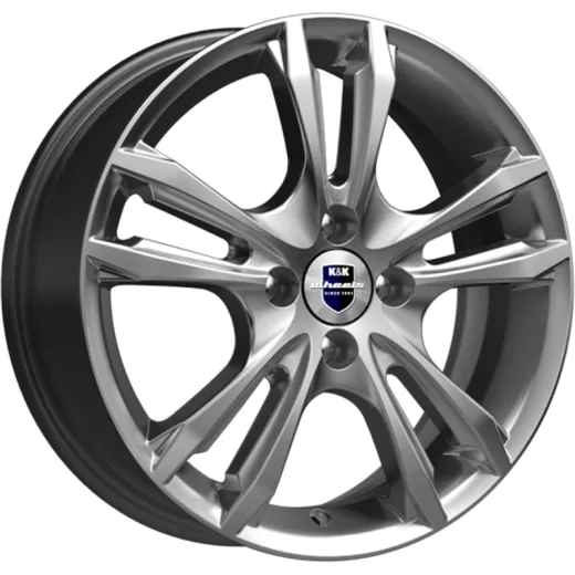 K&K 6x16/4x100 ET41 D60,1 Samara-оригинал (КС866) Дарк платинум