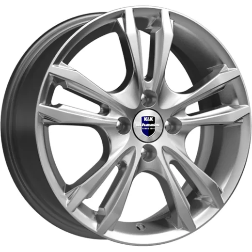 K&K 6x16/4x100 ET41 D60,1 Samara-оригинал (КС866) Сильвер SK