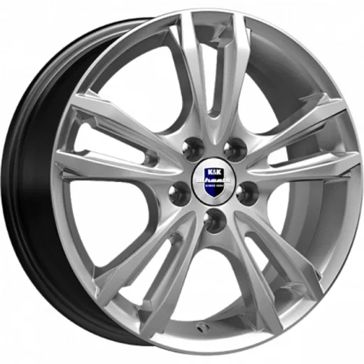 K&K 6x16/4x98 ET35 D58,5 Samara (КС866) Сильвер SK