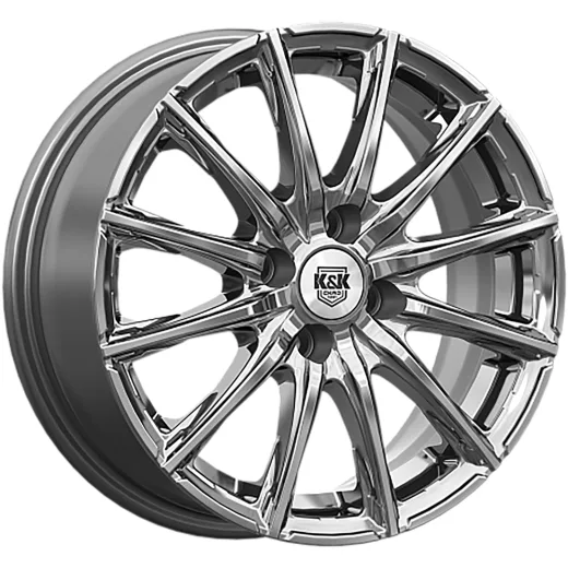 K&K 6x15/4x100 ET50 D60,1 Сандал (КС1199) Дарк платинум