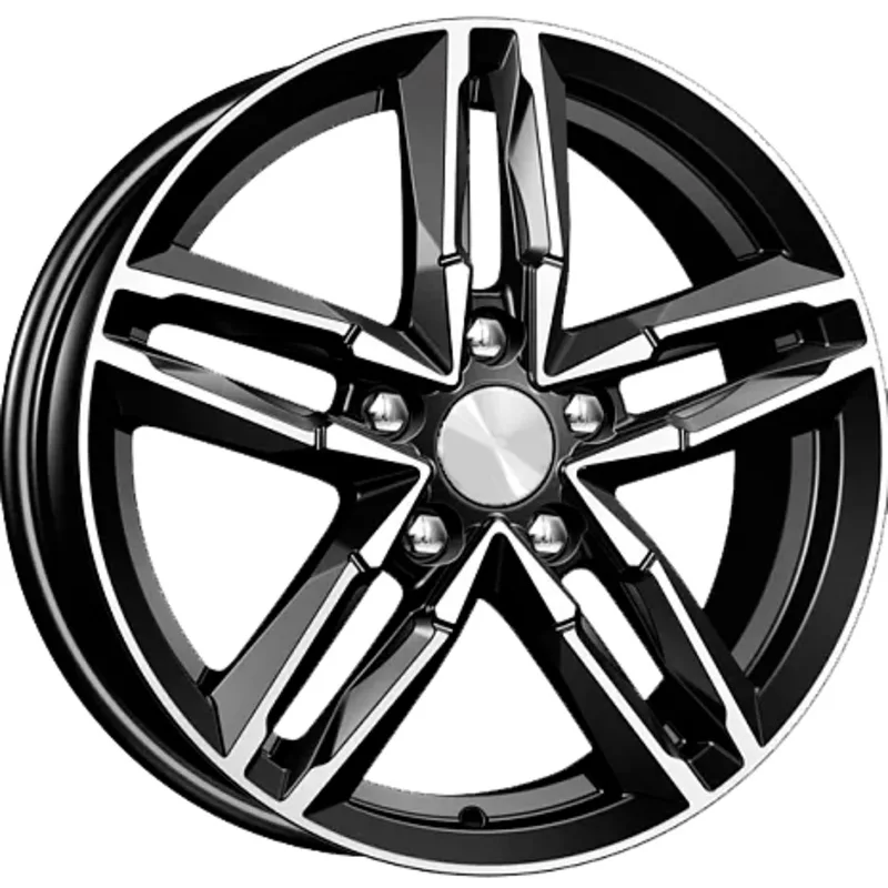K&K 6x16/5x114,3 ET50 D67,1 Sayan (КС731M) Алмаз черный