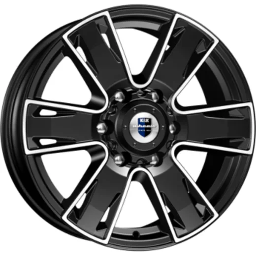 K&K 7x17/6x139,7 ET38 D100,1 Севенна-оригинал (КС726) Алмаз черный