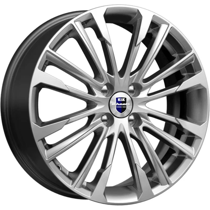 K&K 6,5x17/4x100 ET35 D67,1 Сильверстоун-оригинал (КС770) Сильвер SK