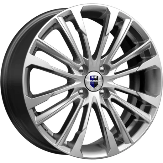 K&K 6,5x17/4x100 ET35 D67,1 Сильверстоун-оригинал (КС770) Сильвер SK