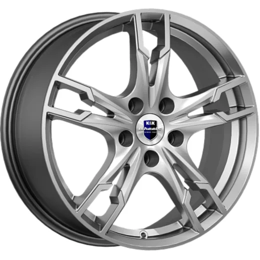 K&K 7x17/5x105 ET40 D56,6 Солар (КС875) Дарк платинум