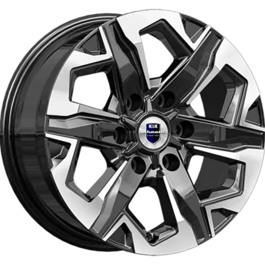 K&K 7,5x17/6x139,7 ET36 D100,1 Тейт (КС1050) Алмаз черный