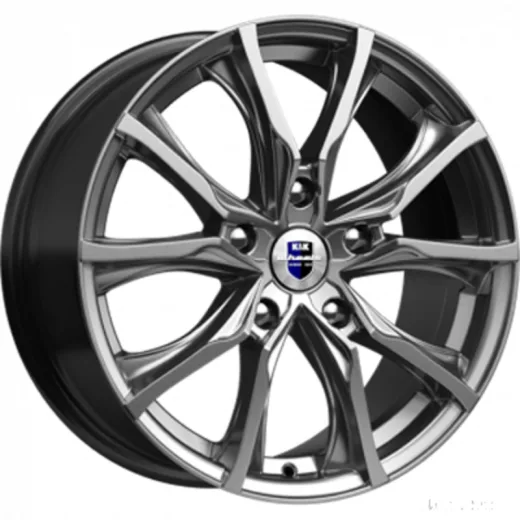 K&K 7,5x17/5x112 ET51 D57,1 Твист-оригинал (КС697М) Дарк платинум