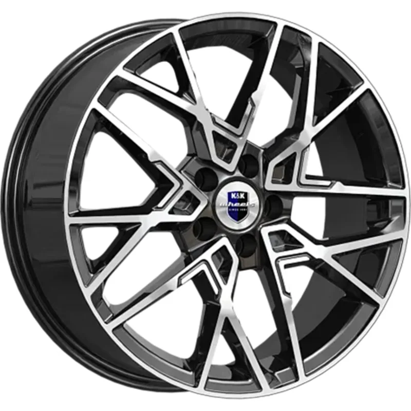 K&K 7x18/5x110 ET40 D65,1 Вудроф (КС1044) Алмаз черный