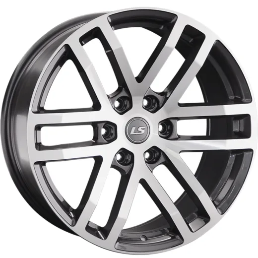 LS 8,5x17/6x139,7 ET25 D67,1 1279 GMF (конус, Колпак+лого)