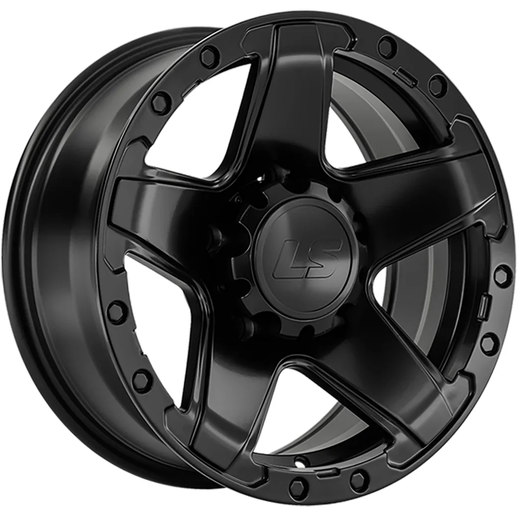 LS 8x16/5x150 ET2 D110,1 1284 BKS (конус, Колпак+лого)