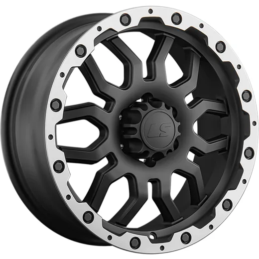 LS 7,5x17/6x114,3 ET40 D66,1 1285 MBL (конус, Колпак+лого)