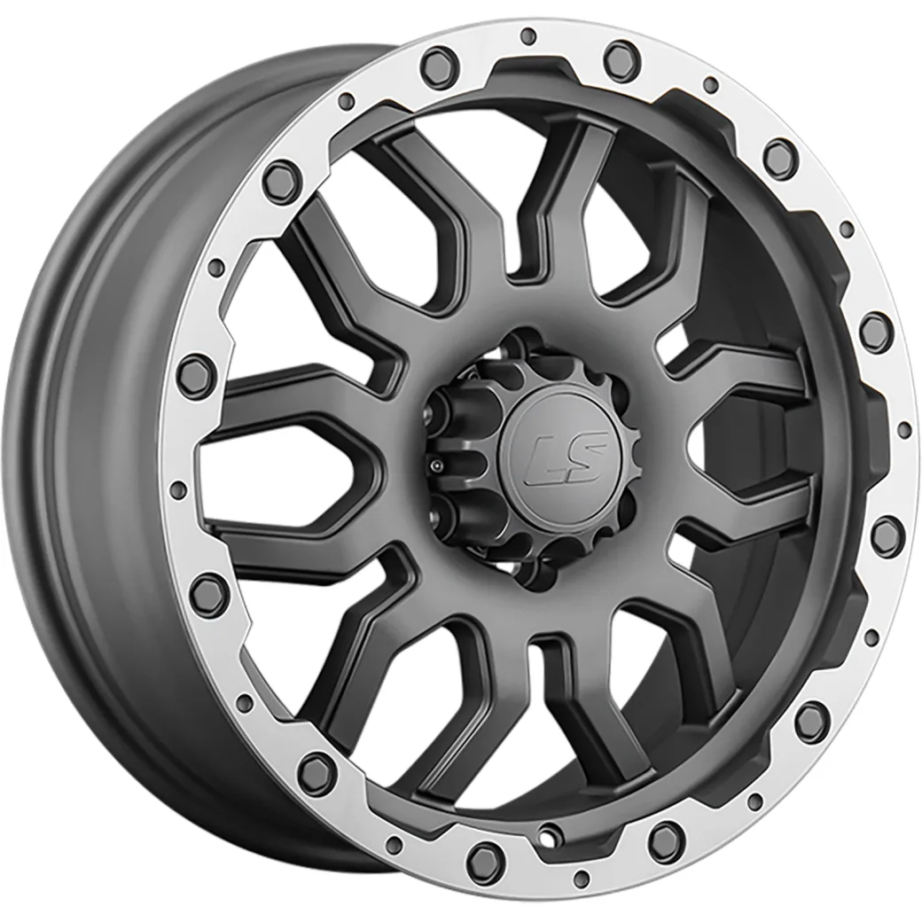 LS 7,5x17/6x114,3 ET40 D66,1 1285 MGML (конус, Колпак+лого)