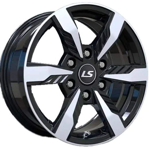 LS 7,5x17/6x139,7 ET36 D100,1 1301 BKF (конус, Колпак+лого)