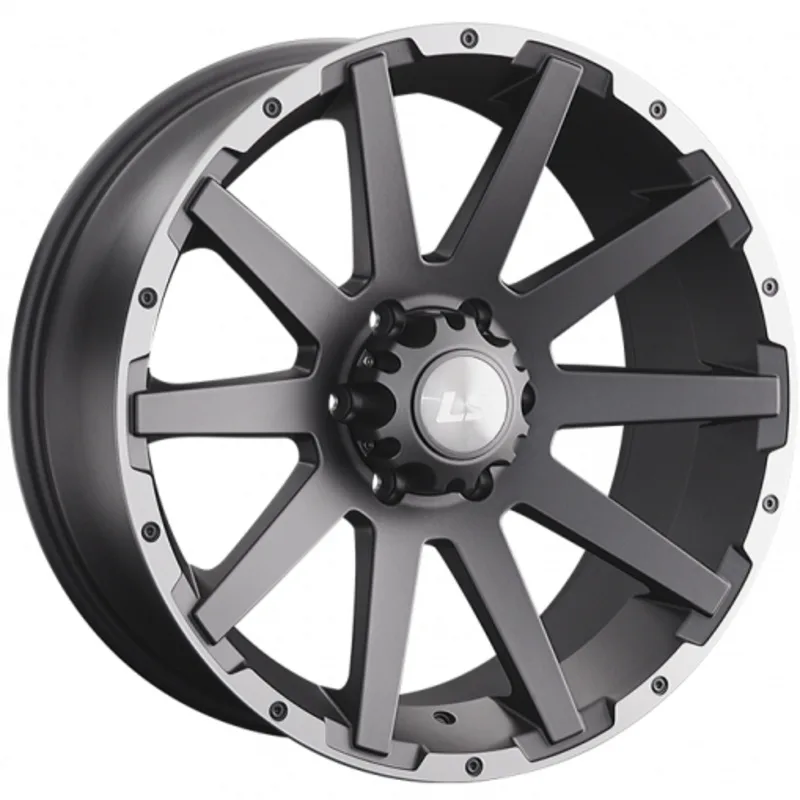 LS 9x20/6x139,7 ET20 D106,1 1302 MGML (конус, Колпак+лого)