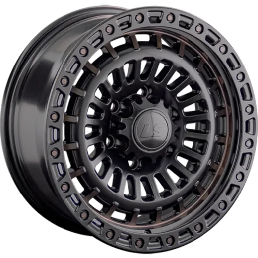 LS 9x18/5x150 ET30 D110,1 1348 BKS+BR (конус, Колпак+лого)