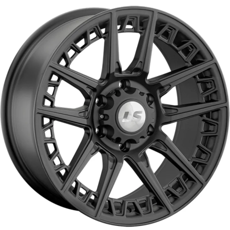 LS 9x18/6x139,7 ET20 D106,1 1357 MB (конус, Колпак+лого)