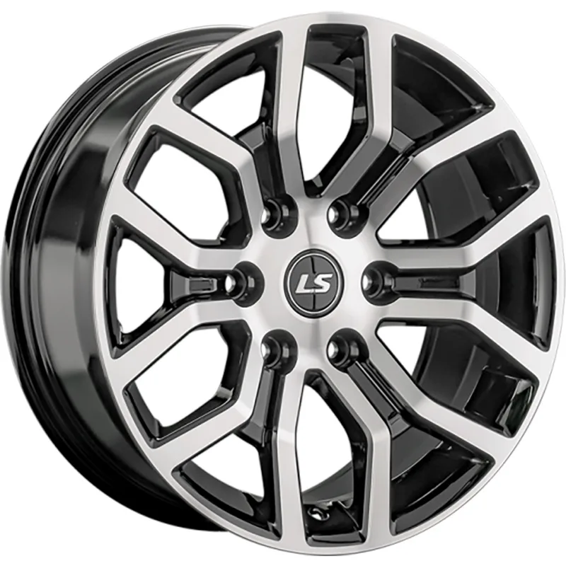 LS 9x18/6x139,7 ET25 D106,1 1367 BKF (конус)
