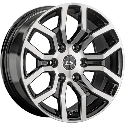 LS 8,5x17/6x139,7 ET25 D106,1 1367 BKF (конус)