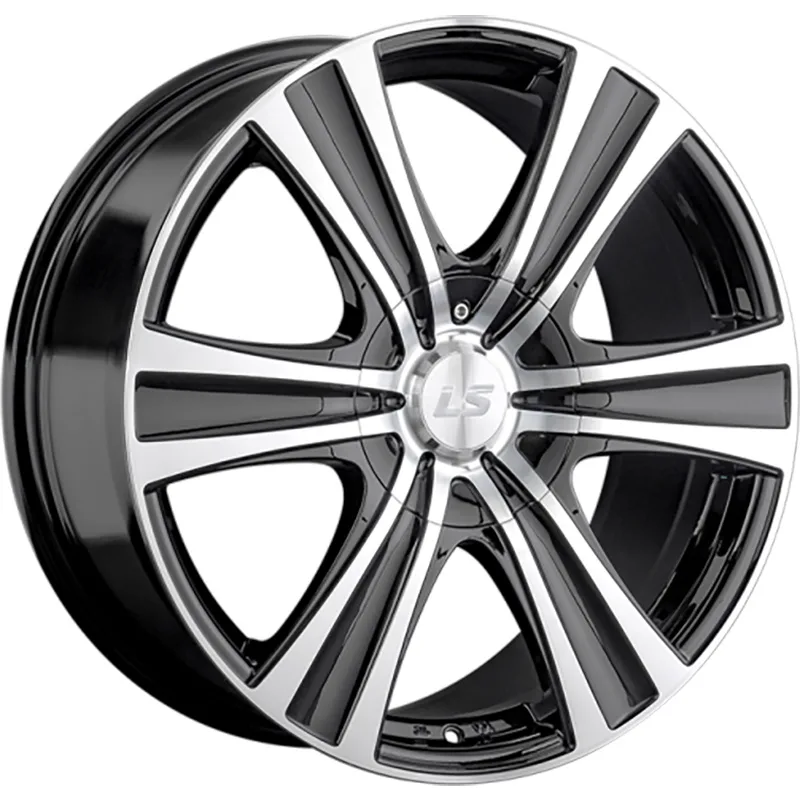 LS 9x20/6x114,3 ET35 D67,1 1370 BKF (конус, Колпак+лого)