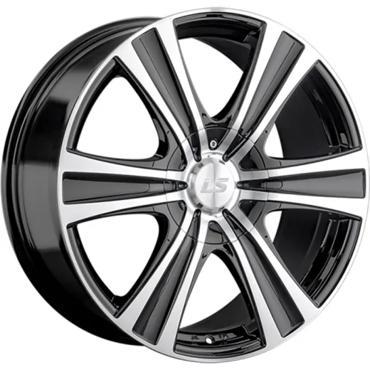 LS 9x20/6x114,3 ET35 D67,1 1370 BKF (конус, Колпак+лого)