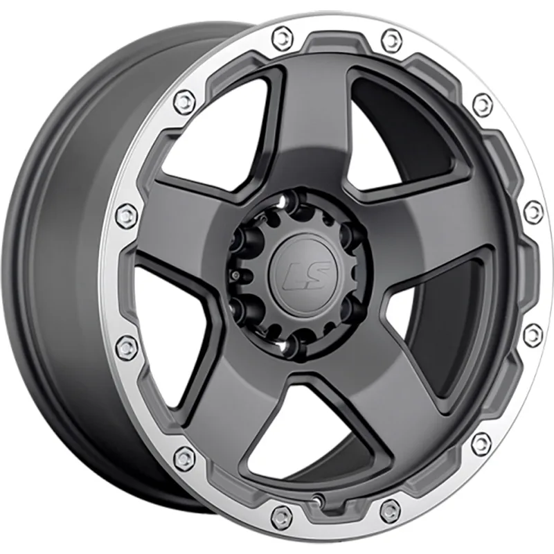 LS 9,5x18/6x139,7 ET5 D106,1 1371 MGML (конус, Колпак+лого)
