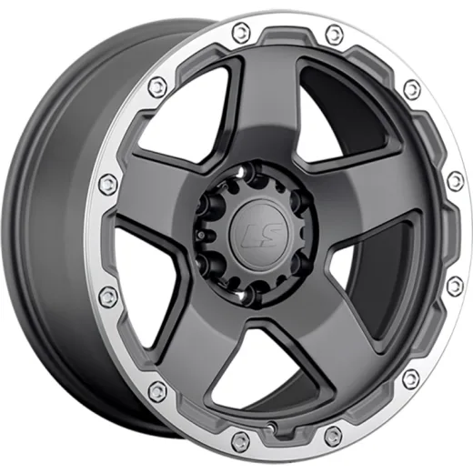 LS 9,5x18/6x139,7 ET5 D106,1 1371 MGML (конус, Колпак+лого)