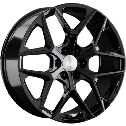 LS 9x22/6x139,7 ET30 D100,1 1372 BK (конус, Колпак+лого)