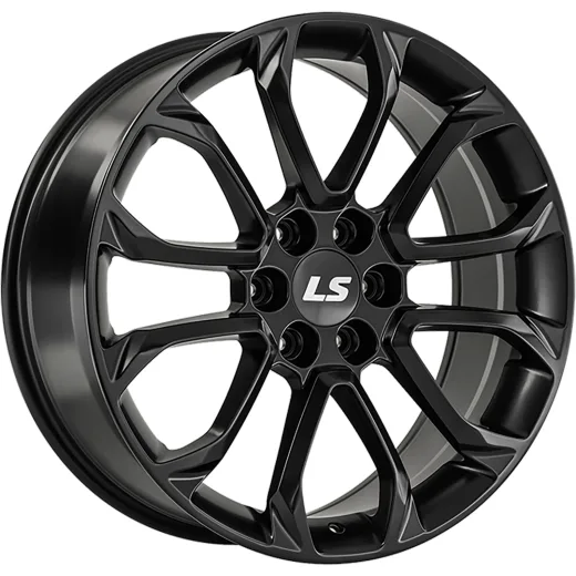 LS 9x22/6x139,7 ET30 D100,1 1378 BKS (конус, Колпак+лого)