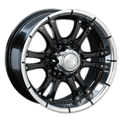 LS 8x16/6x139,7 ET10 D93,1 161 BKL (Колпак+лого)