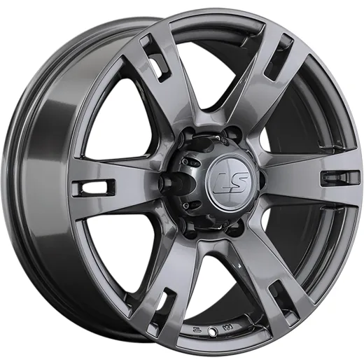 LS 8x17/6x139,7 ET25 D100,1 182 GM (конус, Колпак+лого)