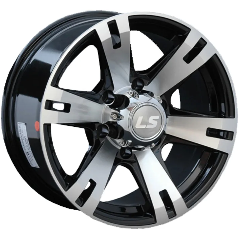 LS 8x17/6x139,7 ET25 D106,1 182 MBF (конус, Колпак+лого)