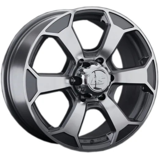 LS 7,5x18/6x139,7 ET25 D106,1 187 GMF (конус, Колпак+лого)