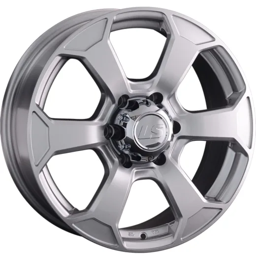 LS 7,5x18/6x139,7 ET36 D100,1 187 Sil (конус, Колпак+лого)