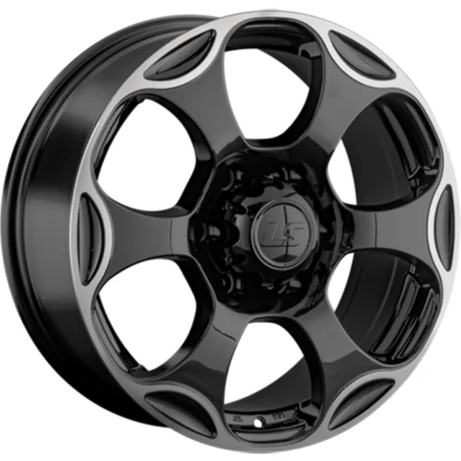LS 8x18/6x139,7 ET36 D100,1 310 BKL (конус, Колпак+лого)